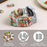 Ceramic + Metal Strap for Apple Watch Ultra 3 2 1 49mm  /  Series 11 10 46mm  /  9 8 7 45mm  /  SE3 SE2 SE 6 5 4 44mm  /  3 2 1 42mm Attractive Bracelet Watch Band - Colorful - 2