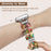 Ceramic + Metal Strap for Apple Watch Ultra 3 2 1 49mm  /  Series 11 10 46mm  /  9 8 7 45mm  /  SE3 SE2 SE 6 5 4 44mm  /  3 2 1 42mm Attractive Bracelet Watch Band - Colorful - 3