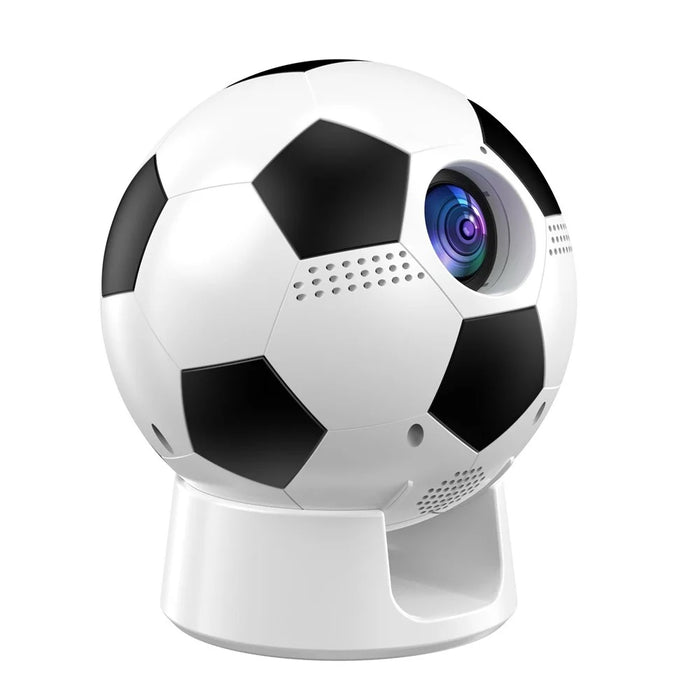 YT600 Football Design Projector Android 13.0 720P Portable Mini Projector with 2.4G / 5G WiFi 6 BT5.4 170 ANSI for Home Theater - US Plug - 2