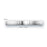 22mm Full Removable Metal Strap for Huawei Watch GT 6 Pro 46mm / Oppo Watch X / X2 / 4 Pro One-Bead Titanium Watch Band - Silver - 7