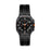Magnetic Watch Band for Samsung Galaxy Watch8 Classic 46mm / 8 44mm / 40mm Double Row Design Stainless Steel Metal Strap - Black - 3