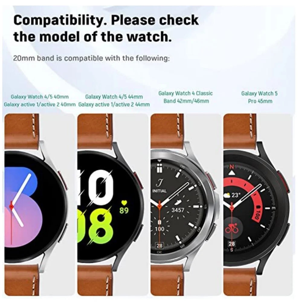 22mm Fiber Leather Watch Band for Huawei Watch GT 6 Pro / 6 / 5 Pro / 5 / 4 / 3 / 2 46mm Stitching Line Quick Release Replacement Strap - Brown - 5