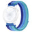 20mm Colored Loop Nylon Strap for Samsung Galaxy Watch7 / 6 44mm / 40mm / 6 Classic 43mm / 47mm Magic Tape Closure Watch Band - Blue - 1