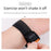 For Samsung Galaxy Watch7 44mm  /  40mm Nylon Watch Band 20mm Wave Pattern Magic Tape Closure Wrist Strap - White - 5