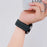 For Samsung Galaxy Watch7 44mm  /  40mm Nylon Watch Band 20mm Wave Pattern Magic Tape Closure Wrist Strap - White - 6