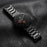 Watch Band For Google Pixel Watch 4 45mm / Watch 3 45mm 3-Bead Turtle Back Buckle Titanium Alloy Strap - Black - 5