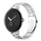 Integrated 3-Link Watch Band for Google Pixel Watch 4 45mm / Watch 3 45mm Titanium Alloy Strap with Butterfly Clasp - Silver - 2
