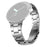 3-Bead Stainless Steel Band for Google Pixel Watch 4 45mm / Watch 3 45mm Removable Links Adjustable Watch Strap - Silver - 1