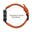 Genuine Cow Leather Strap with Connector for Samsung Galaxy Watch FE 40mm / Watch7 / Watch6 / Watch 5 / Watch4 Litchi Textured Electroplated Buckle Watch Band - Orange  /  Black - 6