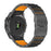 26mm Titanium Alloy + Silicone Watch Band for Garmin Fenix 8 Pro AMOLED 51mm  /  8 51mm  /  Enduro 3  /  Enduro 2 Quick Release Replacement Strap - Black  /  Orange - 1