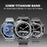 22mm Titanium Alloy Watch Band for Huawei Watch GT 6 / 6 Pro / 5 / 5 Pro / 4 / 3 / 2 46mm Butterfly Clasp Quick Release Strap - Silver - 5
