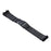 For Huami Amazfit T-Rex Pro Replacement Strap H-Link Stainless Steel Watch Band - Black - 1