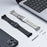For Huami Amazfit T-Rex 2 Replacement Strap H-Link Stainless Steel Watch Band - Black - 4