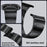 For Huami Amazfit T-Rex 3 Replacement Strap H-Link Stainless Steel Watch Band - Black - 2