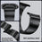 For Huami Amazfit T-Rex Pro Titanium Alloy Watch Strap Replacement Wrist Band - Black - 2