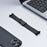 For Huami Amazfit T-Rex Pro Titanium Alloy Watch Strap Replacement Wrist Band - Black - 3
