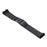 For Huami Amazfit T-Rex 2 Titanium Alloy Watch Strap Replacement Wrist Band - Black - 1