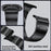 For Huami Amazfit T-Rex 2 Titanium Alloy Watch Strap Replacement Wrist Band - Black - 2