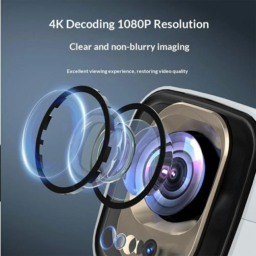YESIDO TV16 1080P Projector Auto Focus Bluetooth-Compatible 5.4 Smart Home Theater System - EU Plug - 3