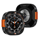 For Samsung Galaxy Watch Ultra (2025) 47mm / Ultra 47mm Metal Case Zinc Alloy + PC Protective Watch Frame - Black / Orange - 4