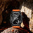 TPU Watch Band for Apple Watch Ultra 3 49mm / Ultra 2 49mm / Ultra 49mm Wrist Strap with Integrated Metal Watch Case - Black / Black / Orange - 5