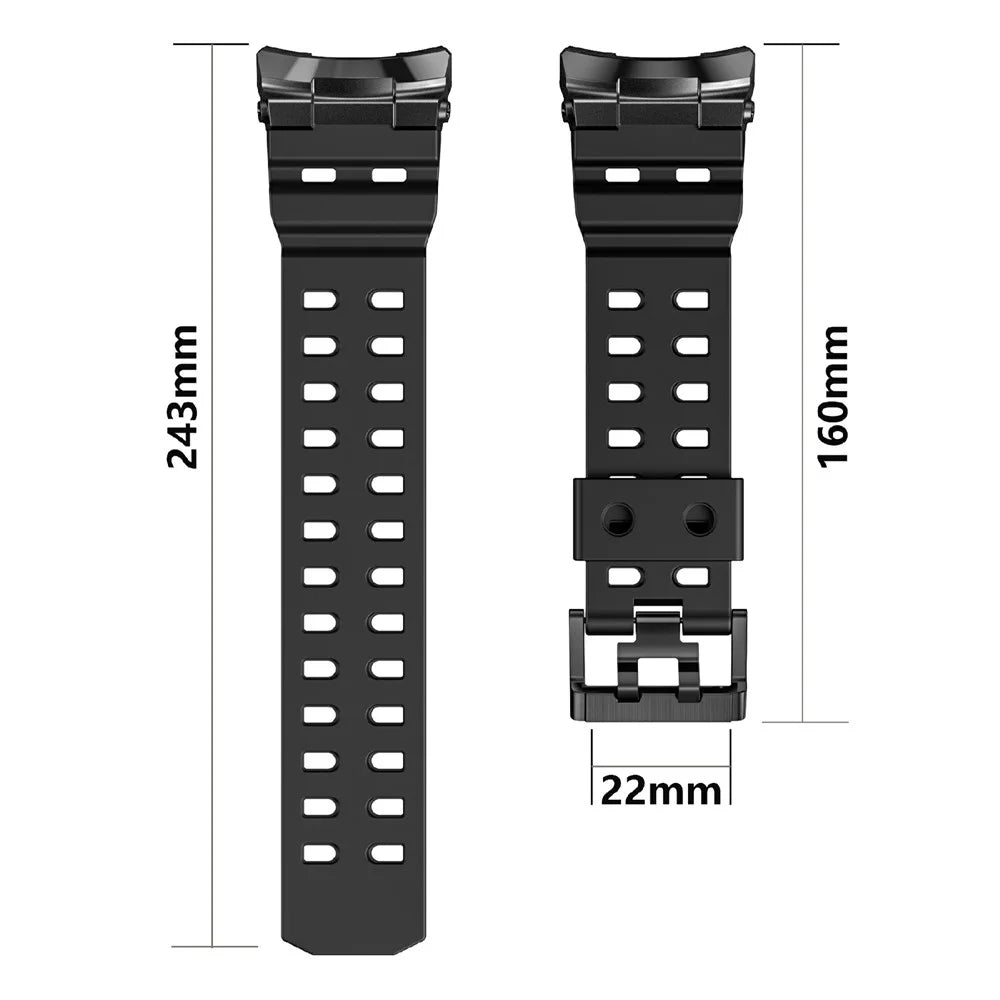 Double-Hole Breathable Strap for Samsung Galaxy Watch8 Classic 46mm / Watch8 40mm / 44mm Silicone Watch Band - White - 7