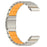 22mm Magnetic Clasp Watch Band for Huawei Watch GT 6 / 6 Pro / 5 / 5 Pro / 4 / 3 / 2 46mm Quick Release Titanium Alloy Wrist Strap - Titanium / Orange - 1