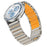 22mm Magnetic Clasp Watch Band for Huawei Watch GT 6 / 6 Pro / 5 / 5 Pro / 4 / 3 / 2 46mm Quick Release Titanium Alloy Wrist Strap - Titanium / Orange - 3