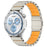 22mm Magnetic Clasp Watch Band for Huawei Watch GT 6 / 6 Pro / 5 / 5 Pro / 4 / 3 / 2 46mm Quick Release Titanium Alloy Wrist Strap - Titanium / Orange - 4