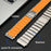 22mm Magnetic Clasp Watch Band for Huawei Watch GT 6 / 6 Pro / 5 / 5 Pro / 4 / 3 / 2 46mm Quick Release Titanium Alloy Wrist Strap - Titanium / Orange - 7