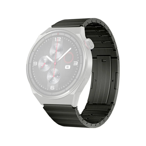 22mm Titanium Alloy Watch Band for Huawei Watch GT 6  /  6 Pro  /  5  /  5 Pro  /  4  /  3  /  2 46mm Quick Release Button Replacement Strap - Grey - 1