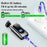 K55 Mono Bluetooth-Compatible Headset Wireless Vibration Business Clip On Telescoping Cable Semi In Ear Earphone - Grey - 3
