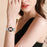 Watch Band For Samsung Galaxy Watch 5 Pro 45mm  /  Watch 5 Active 44mm  /  40mm  /  Watch 5 44mm  /  40mm 7-Bead Stainless Steel Strap with Rhinestone Ox Horn Style Professional Connector - Silver - 5