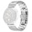 For Huami Amazfit Active Max Stainless Steel Strap Butterfly Buckle Replacement Wrist Band - Silver - 1
