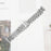 Watch Band For Fitbit Versa 4  /  Sense 2 Stainless Steel Strap with Rhinestone Decor M-Shaped Connector - Silver - 6