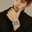 For Xiaomi Smart Band 10 Pro / 9 Pro / 8 Pro / Redmi Watch 6 / 5 / 4 Watch Band Stainless Steel Strap with Rhinestone Decor M-Shaped Connector - Silver - 4