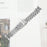 Watch Band for for Google Pixel Watch 4 41mm / Watch 3 41mm / Watch 2 / Watch Stainless Steel Strap with Rhinestone Decor M-Shaped Connector - Silver - 6