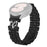 Stainless Steel Band For Samsung Galaxy Watch5  /  Watch4 Watchband with Quick Release M-Shaped Connector Rhinestone Decor - Black - 1