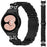 Stainless Steel Band For Samsung Galaxy Watch5  /  Watch4 Watchband with Quick Release M-Shaped Connector Rhinestone Decor - Black - 2