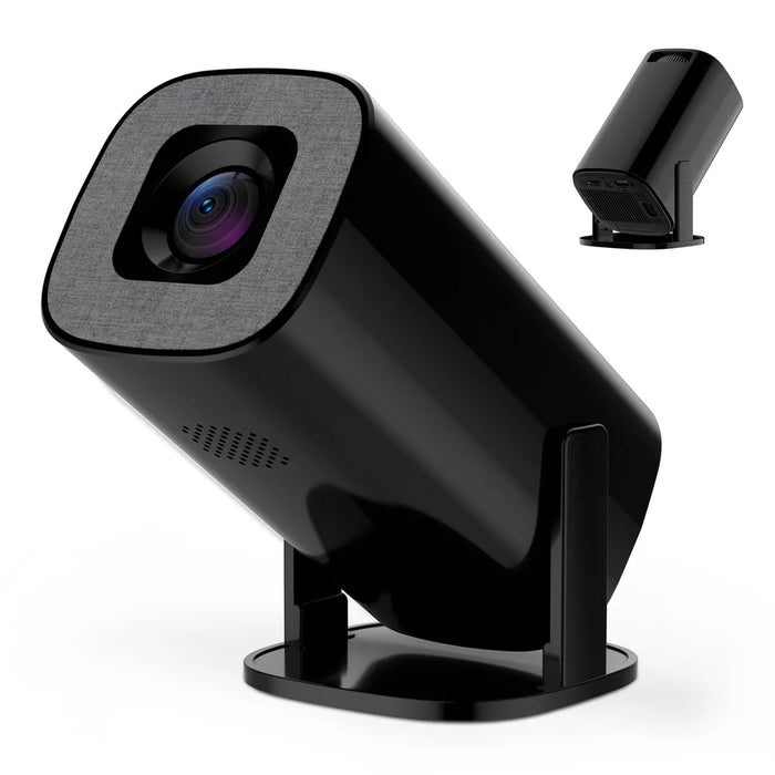 V1 Smart Video Projector Android 14 Automatic Keystone Correction WiFi / Bluetooth-compatible Home Theater, 1+8GB - US Plug - 1