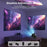V1 Smart Video Projector Android 14 Automatic Keystone Correction WiFi / Bluetooth-compatible Home Theater, 1+8GB - US Plug - 7