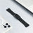 22mm Watch Band For Oppo Watch X  /  X2  /  4 Pro 3-Section Link Fold-Over Clasp Detachable Titanium Alloy Strap - Black - 1