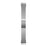 For Oppo Watch X  /  X2 Wrist Band Titanium Alloy 1-Bead Watch Strap with Folding Clasp - Silver - 2