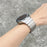 For Oppo Watch X  /  X2 Wrist Band Titanium Alloy 1-Bead Watch Strap with Folding Clasp - Silver - 6
