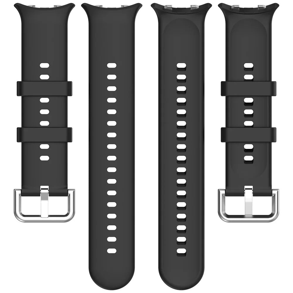 Silicone Watch Band for Honor Watch GS 5 / Watch Fit Elegant Edition / Watch Fit Vitality Edition Sport Strap - Black - 3