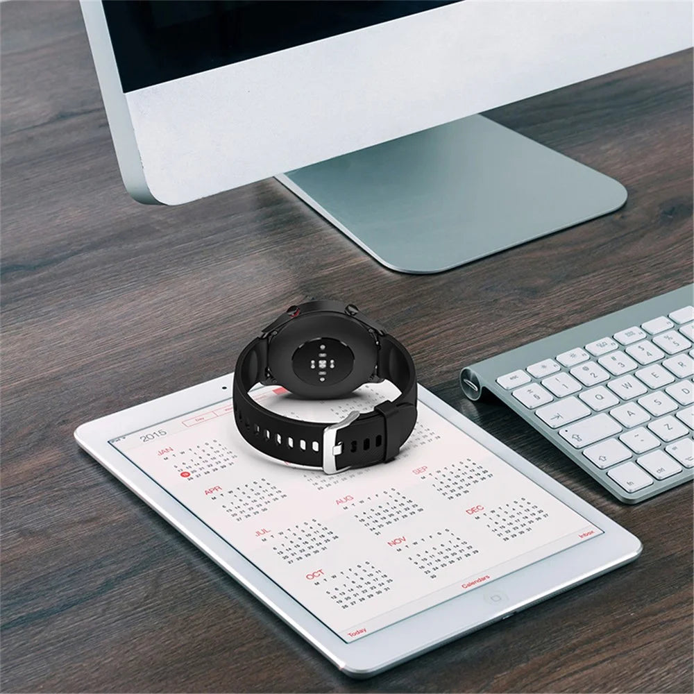 Smart Watch Strap Replacement Silicone Wrist Band for Xiaomi Mi Watch Color Sports - Black - 7