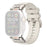COTECI W125 Mecha Fluorubber Strap for Apple Watch Ultra 3 2 1 49mm  /  Series 11 10 46mm  /  9 8 7 45mm  /  SE3 SE2 SE 6 5 4 44mm  /  3 2 1 42mm Replacement Band - Starlight - 1