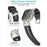 COTECI W125 Mecha Fluorubber Strap for Apple Watch Ultra 3 2 1 49mm  /  Series 11 10 46mm  /  9 8 7 45mm  /  SE3 SE2 SE 6 5 4 44mm  /  3 2 1 42mm Replacement Band - Starlight - 4