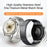 22mm Titanium Watch Band for Huawei Watch GT 5 Pro 46mm / GT 5 46mm / GT 4 46mm Press Type Single Bead Metal Strap with Butterfly Clasp - Silver - 3