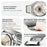 22mm Titanium Watch Band for Huawei Watch GT 5 Pro 46mm / GT 5 46mm / GT 4 46mm Press Type Single Bead Metal Strap with Butterfly Clasp - Silver - 7